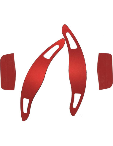 Cubierta de Palanca de Cambio Aluminio KEALAS Rojo para Toyota