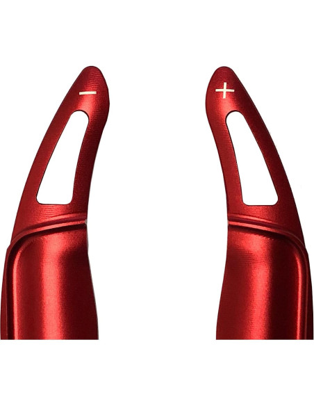 Cubierta de Palanca de Cambio Aluminio KEALAS Rojo para Toyota