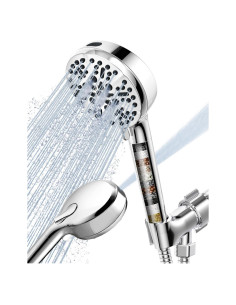 Cabezal de Ducha Filtrado Diiwet con 6 Modos y Manguera 149.86 cm