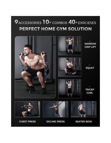 Banda de Resistencia INNSTAR 38" Ajustable para Gimnasio