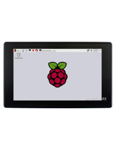 Pantalla LCD HDMI 7" Waveshare 1024x600 Táctil Capacitiva