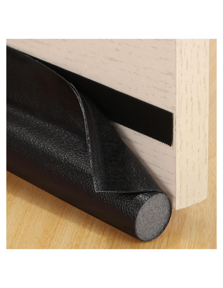 Tapón Aislante para Corrientes de Aire uxcell 96x8 cm Negro