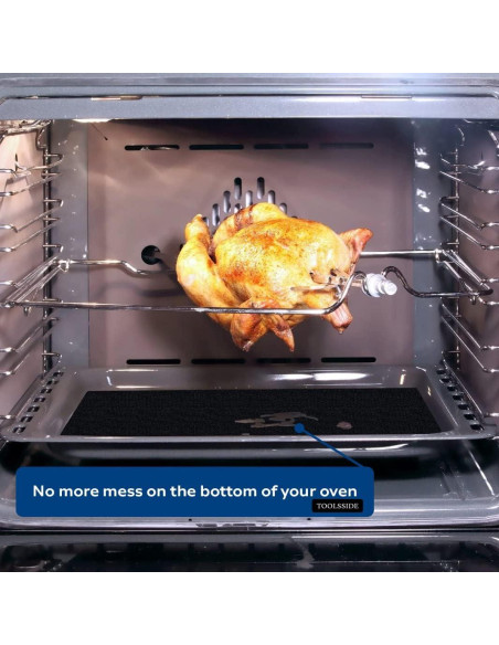 Forros Antiadherentes para Horno TOOLSSIDE 2 Pack 28x23 cm