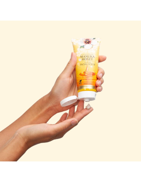 Exfoliante Facial de Miel Manuka Wild Ferns 100ml 99% Natural