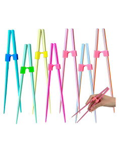 10 Pares de Palillos de Entrenamiento Reutilizables Fejapa