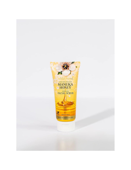 Exfoliante Facial de Miel Manuka Wild Ferns 100ml 99% Natural
