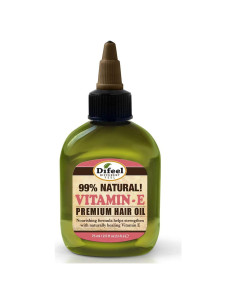Difeel Aceite Natural para Cabello - Vitamina E 70 ml (Paquete de 6)