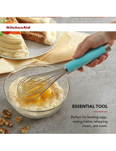 Batidor de Utilidad KitchenAid Aqua Mate 26.67 cm Acero Inoxidable