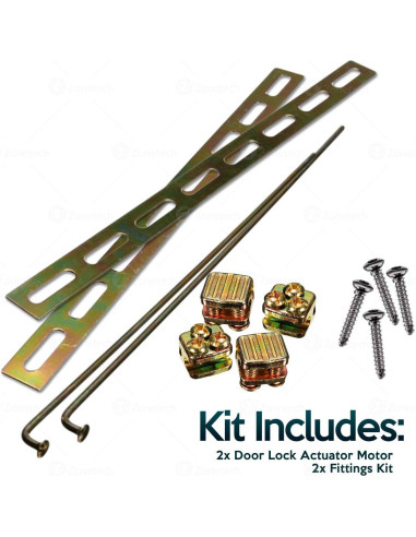 Actuador de Cerradura de Puerta Eléctrica Zone Tech 2-Pack
