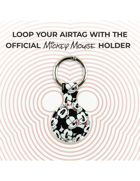 Soporte Disney Mickey Mouse para AirTag - Silicona 18g