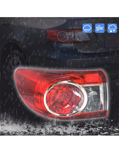 Luz Trasera de Freno Izquierda Silscvtt para Toyota Corolla 2011-2013