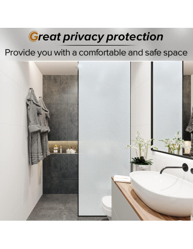 Película de Privacidad para Ventanas rabbitgoo 44.5x200cm