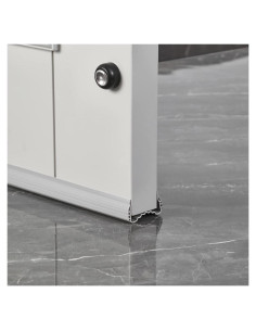 Detenedor de Corrientes de Aire Hslyee para Puertas 3.5-5.5cm Gris