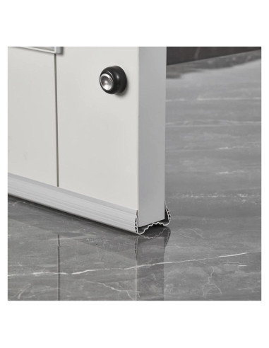 Detenedor de Corrientes de Aire Hslyee para Puertas 3.5-5.5cm Gris