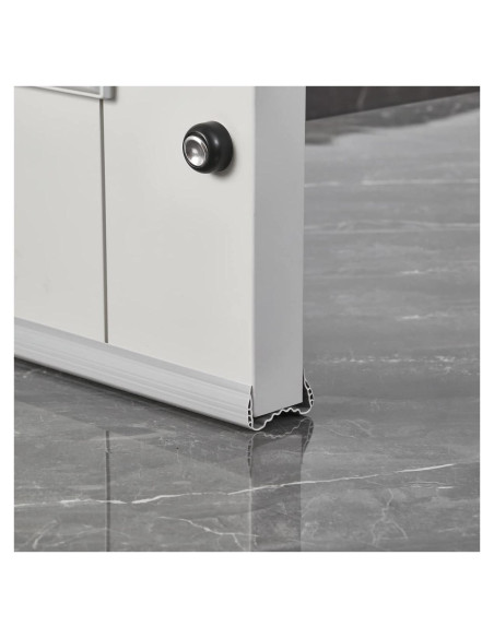 Detenedor de Corrientes de Aire Hslyee para Puertas 3.5-5.5cm Gris