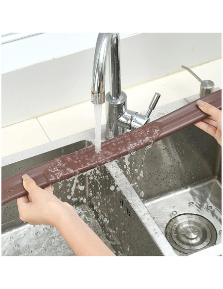 Detenedor de Corrientes de Aire Hslyee para Puertas 3.5-5.5cm Gris