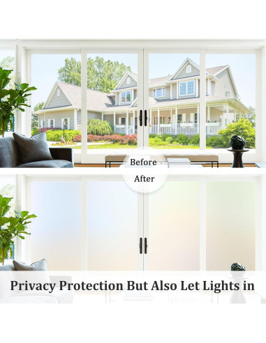 Película de Privacidad Coavas 44.5x199.8 cm Esmerilada