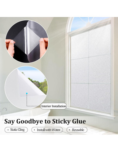 Película de Privacidad Coavas 44.5x199.8 cm Esmerilada