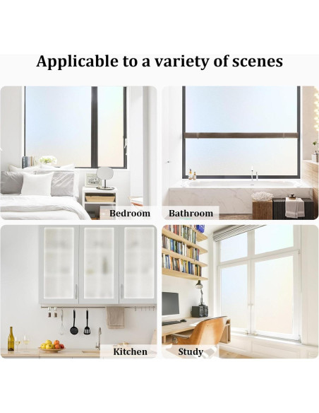 Película de Privacidad Coavas 44.5x199.8 cm Esmerilada Película de Privacidad Coavas 44.5x199.8 cm Esmerilada