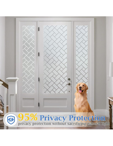 Película de Ventana Esmerilada Coavas 44.5x200 cm - Privacidad UV