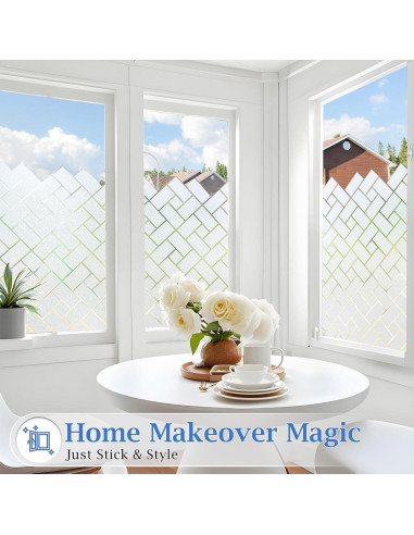 Película de Ventana Esmerilada Coavas 44.5x200 cm - Privacidad UV