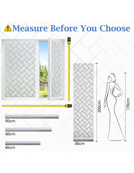 Película de Ventana Esmerilada Coavas 44.5x200 cm - Privacidad UV Película de Ventana Esmerilada Coavas 44.5x200 cm - Privacidad UV