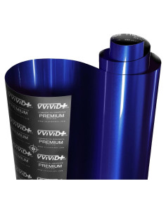 Vinilo Envolver Autos VViViD Ultra Gloss Azul Perla 0.3x1.5m
