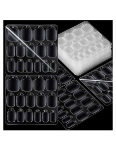 Pestañas Adhesivas para Uñas Postizas Teenitor - 600 Piezas