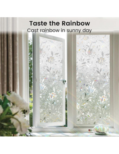 Película de Privacidad para Ventanas Rabbitgoo 44.5x200cm