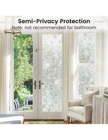 Película de Privacidad para Ventanas Rabbitgoo 44.5x200cm