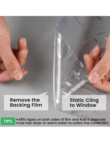 Película de Privacidad para Ventanas Rabbitgoo 44.5x200cm