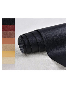 Cinta de Reparación de Cuero Negra PXBBZDQ 40.64x299.72 cm