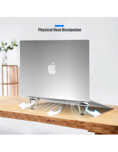 Soporte de Laptop Ergonómico SUNTAIHO Mini Aluminio 2 Piezas 2