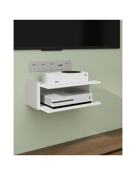 Estante Flotante para TV AREAJD - Soporte Pared Xbox Series S/X
