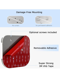 Soporte de Pared Sin Taladro Chanvoo para Proyector Samsung Freestyle 2