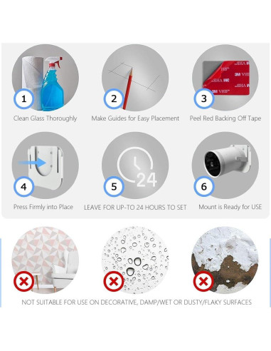 Soporte de Pared Sin Taladro Chanvoo para Proyector Samsung Freestyle