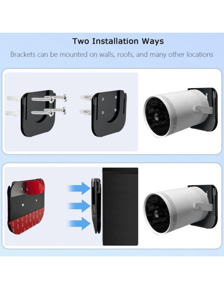 Soporte de Pared Sin Taladro Chanvoo para Proyector Samsung Freestyle