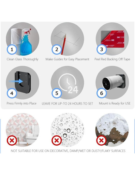 Soporte de Pared Sin Taladro Chanvoo para Proyector Samsung Freestyle