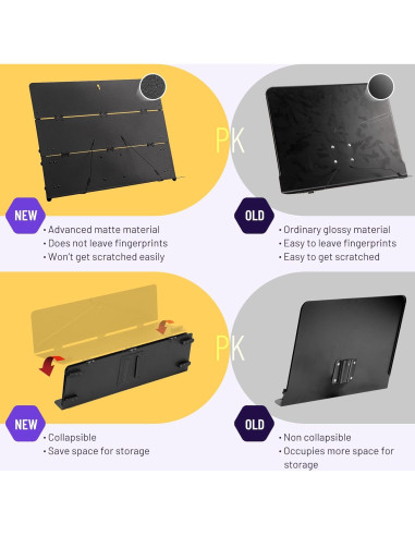 Soporte de Partituras Plegable CAHAYA CY0317 Altura Ajustable