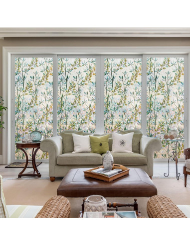 Película de Privacidad para Ventanas Donox 44.5x198 cm Anti-UV