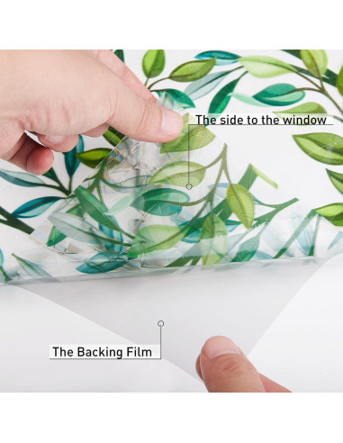 Película de Privacidad para Ventanas Donox 44.5x198 cm Anti-UV