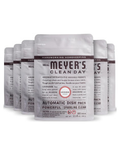 Cápsulas Automáticas para Lavavajillas Mrs. Meyer's Lavanda 360g