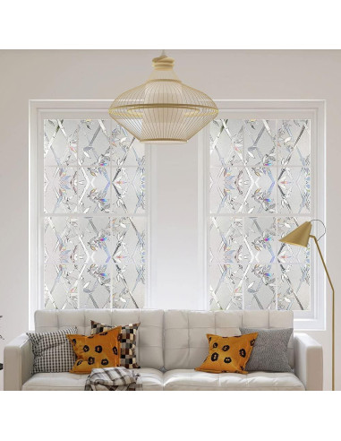 Película de Privacidad para Ventanas CODOBON 3D 44.5x200cm