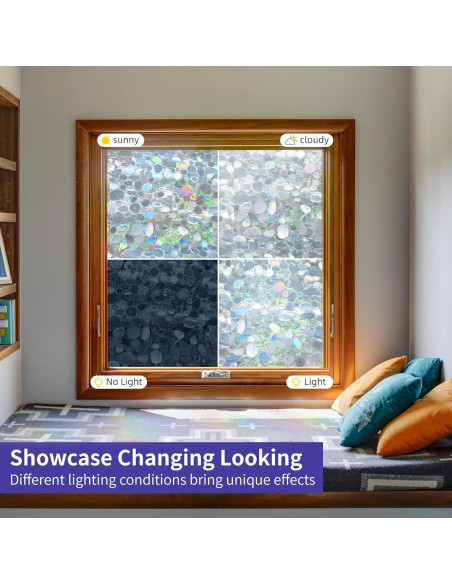 Película de Privacidad para Ventanas Sesybuty 44.5x200 cm UV