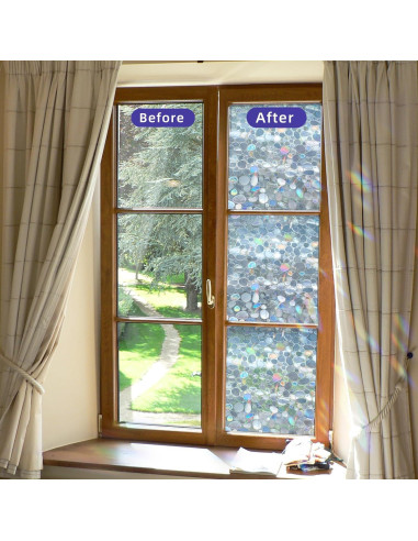 Película de Privacidad para Ventanas Sesybuty 44.5x200 cm UV