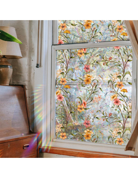 Película de Ventana de Privacidad WBQMUNY 100x40 cm Anti UV