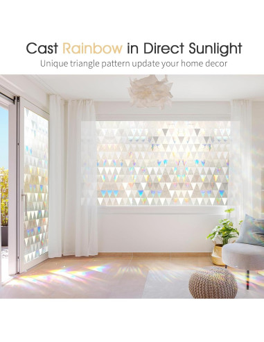 Película de Privacidad para Ventanas LUTE 0.89 m Transparente