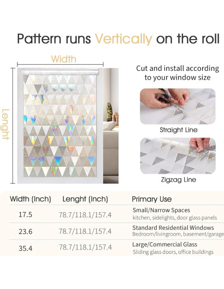 Película de Privacidad para Ventanas LUTE 0.89 m Transparente