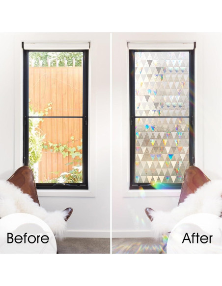 Película de Privacidad para Ventanas LUTE 0.89 m Transparente