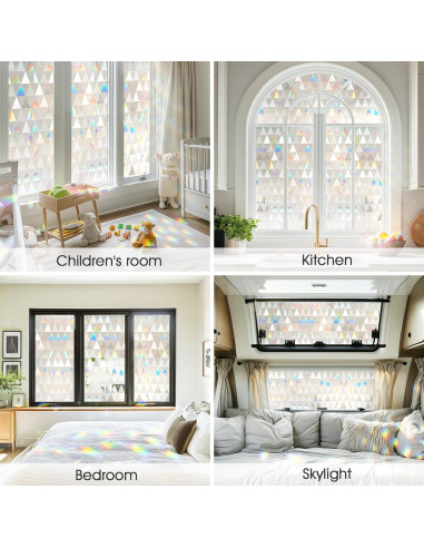 Película de Privacidad para Ventanas LUTE 0.89 m Transparente